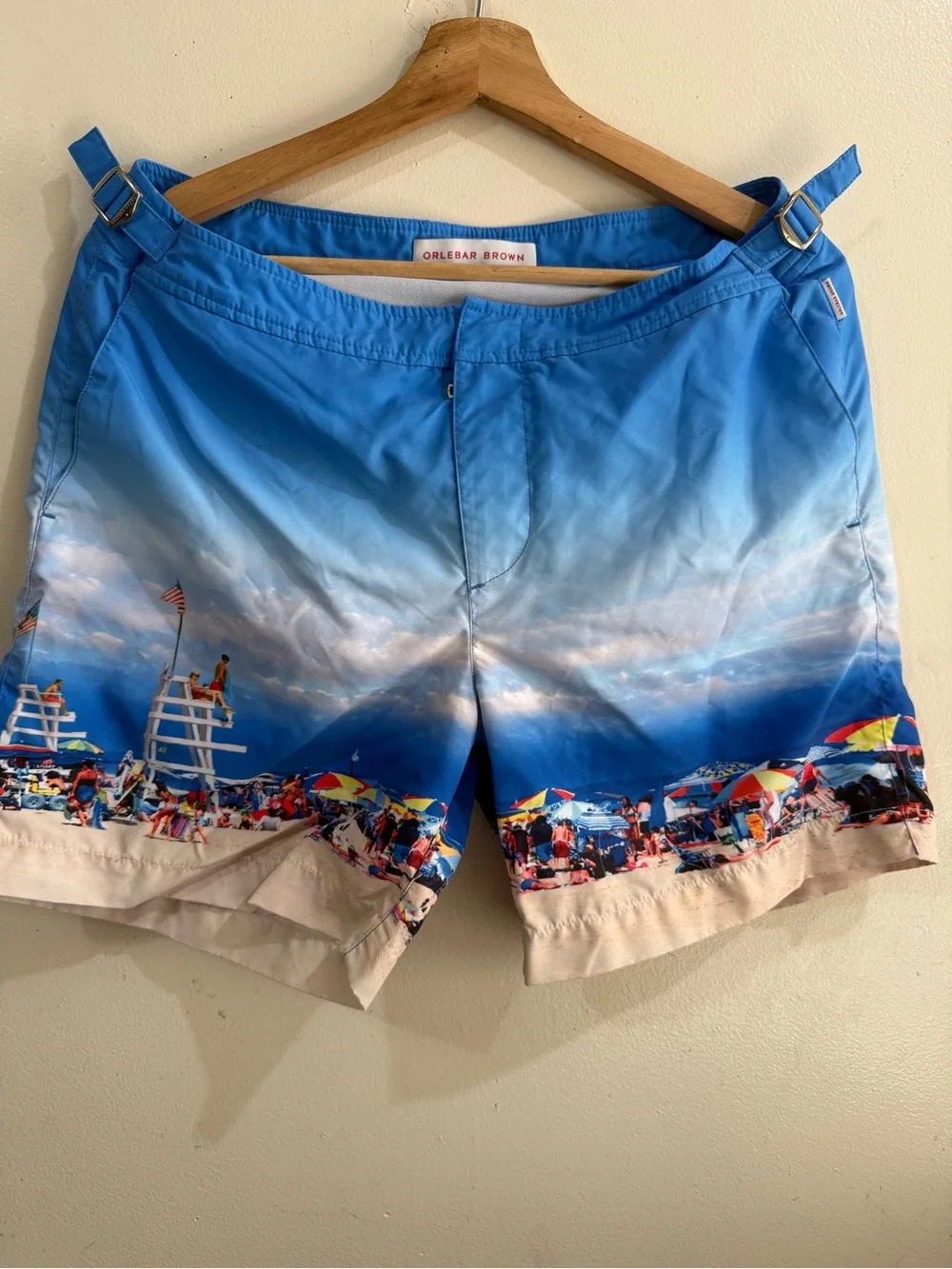 Orlebar Brown vivid blue